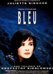 Film: "Trzy kolory: niebieski" - plakat